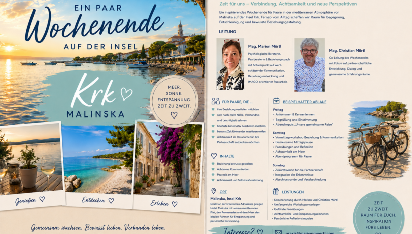 Paar Wochenende auf der Insel KRK